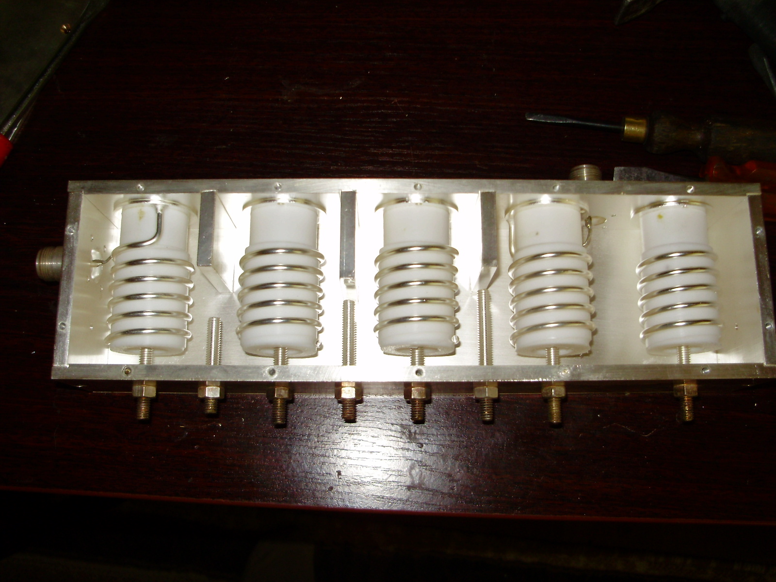My Cavity Filter for the Weather Satellites on 137 MHz band